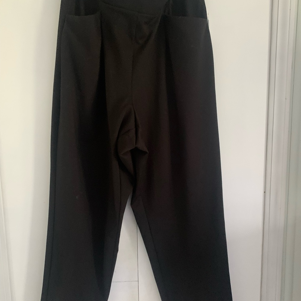 Simply Vera Vera Wang Black Elastic Waist Pants